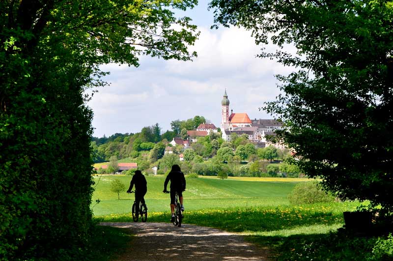 Fahrradtour in Andechs